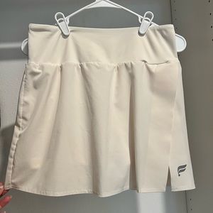 Fabletics skort cream/ off white size medium